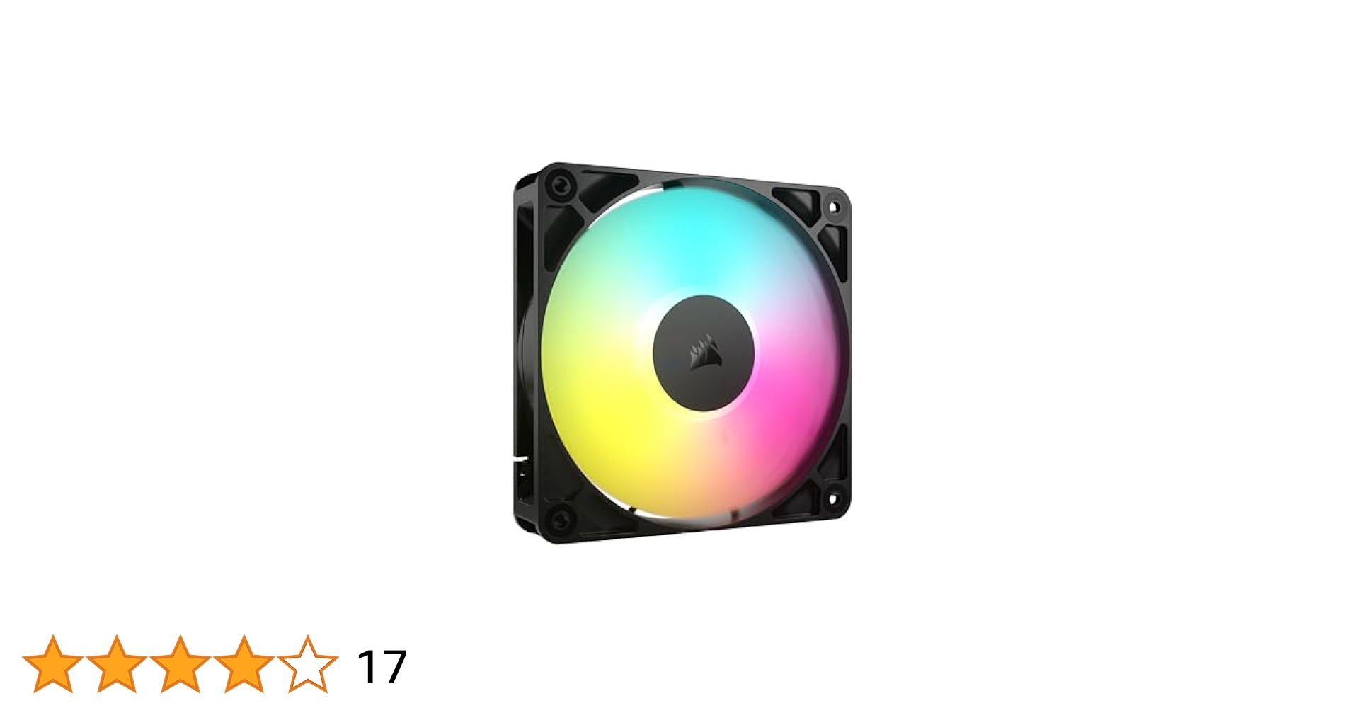 Amazon | CORSAIR RS120 ARGB PWM 120mm PCケースファン デイジーチェーン対応 シングルパック ブラック  CO-9050180-WW | Corsair | ケースファン 通販